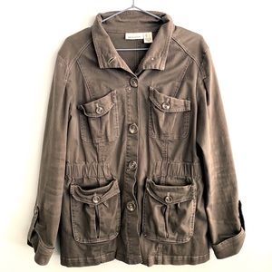 DKNY 🍀2/$30🍀utility jacket LIKE NEW